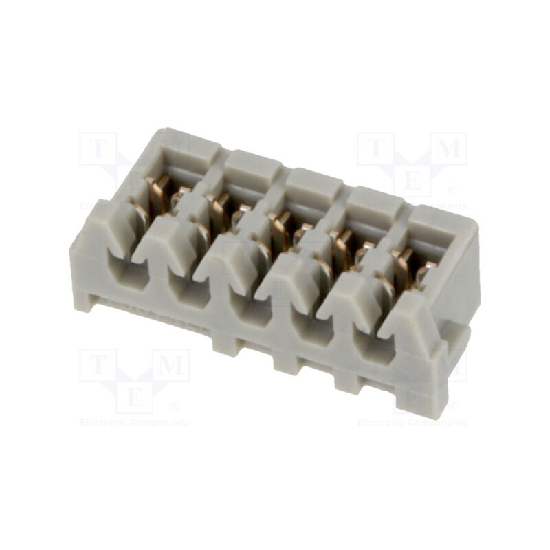 2 pcs x JST - 05KR-6H-P - Plug, IDC, female, KR, 2mm, PIN: 5, for cable, 100V, 1A, Layout: 1x5