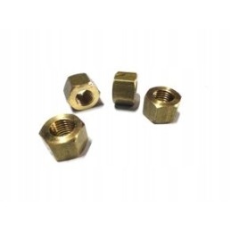 Manifold stud nut m8 1 brass