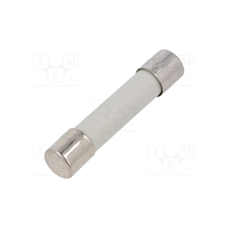 1 pcs x EATON/BUSSMANN - BK-GBB-4-R - Fuse: fuse, ultra rapid, 4A, 250VAC, 125VDC, ceramic,cylindrical