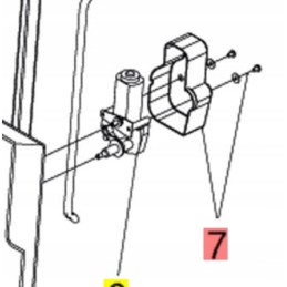 Yanmar cover for wiper motor SV15 SV60