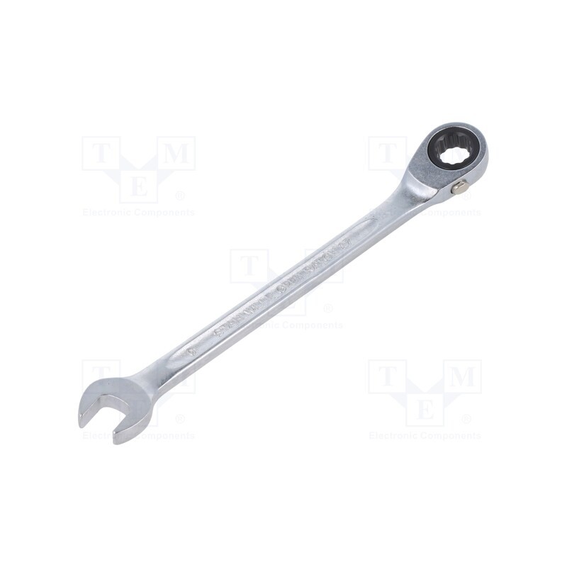 1 pcs x STAHLWILLE - 41170909 - Wrench, combination spanner, 9mm, chromium plated steel, L: 150mm