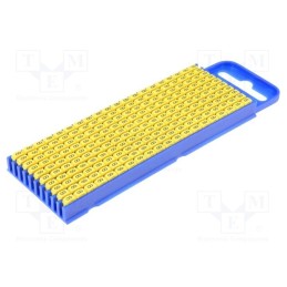 200 pcs x HELLERMANNTYTON - 561-02684 - Markers, Marking: 8, 2.8÷3.8mm, polyamide, yellow, -40÷85°C, WIC