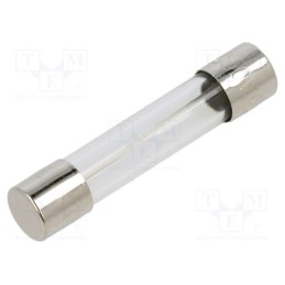 1 pcs x EATON/BUSSMANN - BK-AGC-6-R - Fuse: fuse, quick blow, 6A, 250VAC, cylindrical,glass, 6.3x32mm