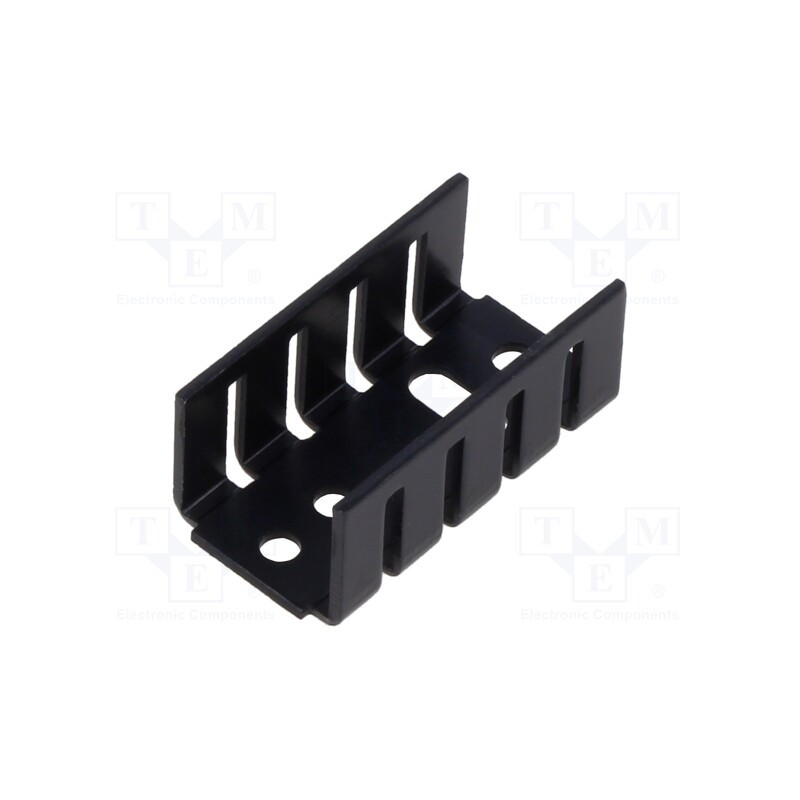 1 pcs x SEIFERT ELECTRONIC - KL-105/SW - Heatsink: extruded, U, TO220, black, L: 35mm, W: 18.5mm, H: 15mm