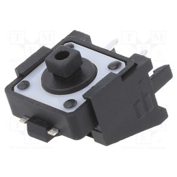 2 pcs x E-SWITCH - TL1100CF160Q - Microswitch TACT, SPST-NO, Pos: 2, 0.05A/12VDC, THT, 1.57N, 12x12mm