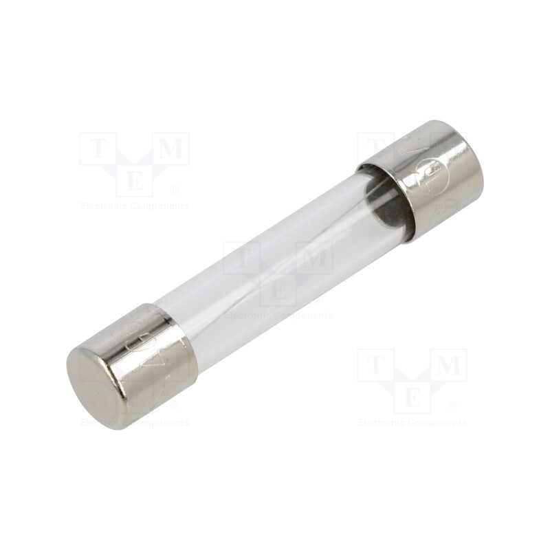 1 pcs x EATON/BUSSMANN - BK-AGC-3-R - Fuse: fuse, quick blow, 3A, 250VAC, cylindrical,glass, 6.3x32mm