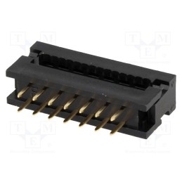 2 pcs x CONNFLY - DS1018-142BX - IDC transition, PIN: 14, IDC,THT, for ribbon cable, 1.27mm, 1A