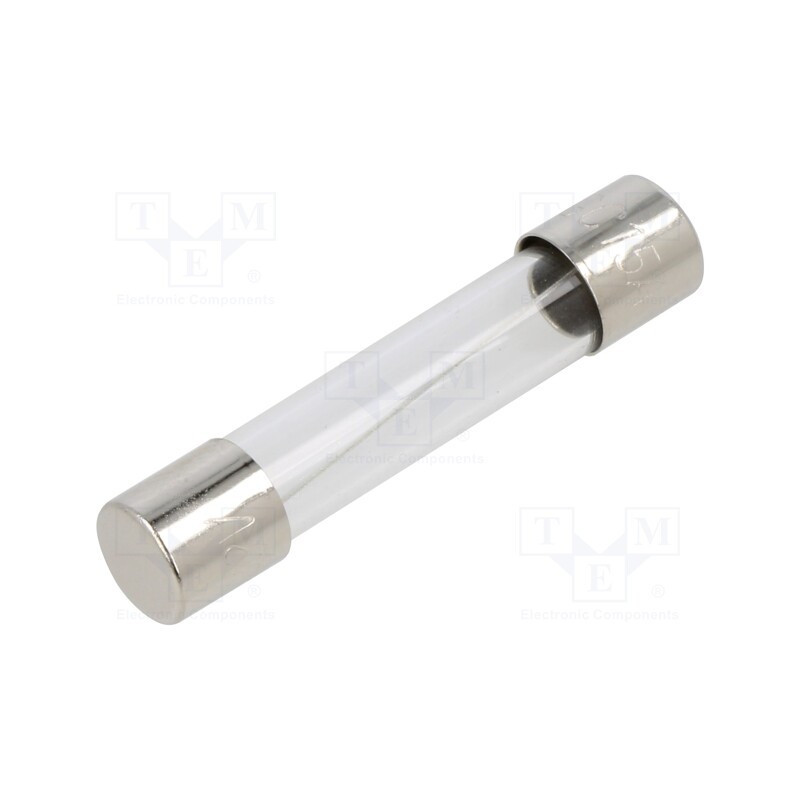 1 pcs x EATON/BUSSMANN - BK-AGC-15-R - Fuse: fuse, quick blow, 15A, 32VAC, cylindrical,glass, 6.3x32mm