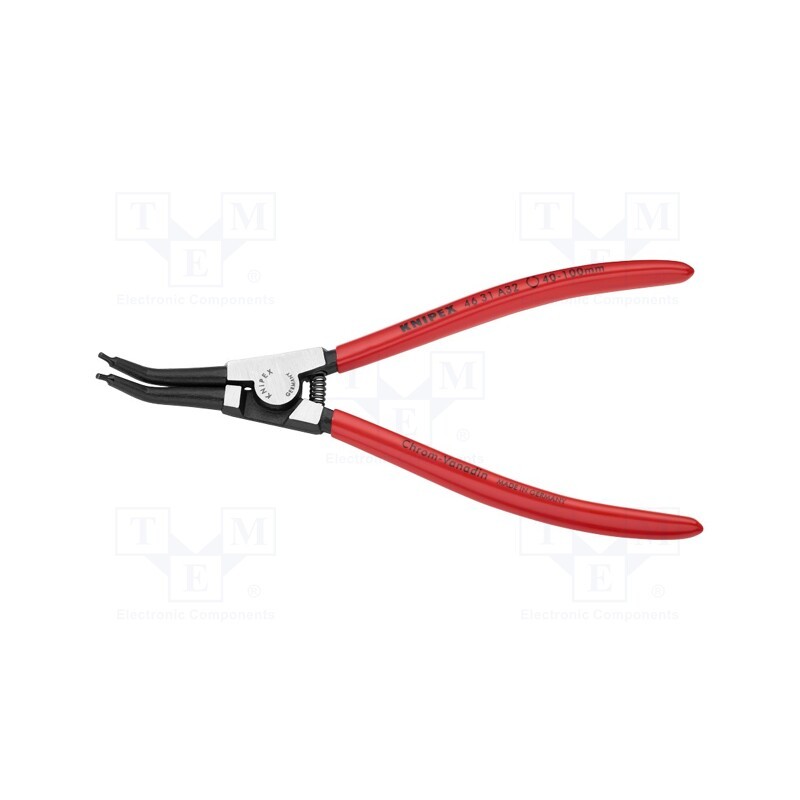 1 pcs x KNIPEX - 46 31 A32 - Pliers, for circlip, external, 40÷100mm, Pliers len: 210mm