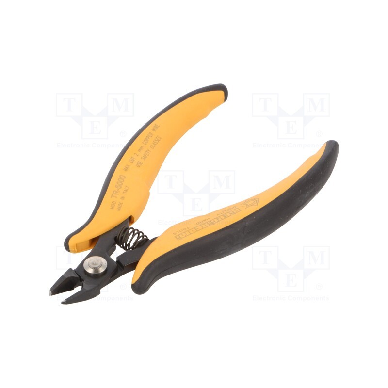 1 pcs x PIERGIACOMI - TR 5000 - Pliers, cutting,miniature,curved, 138mm