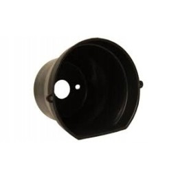 Plastic cover for the PTO shaft of a rotary mower