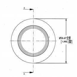 Upper connector ball cat 2 oe28 8 50 6x44 5mm