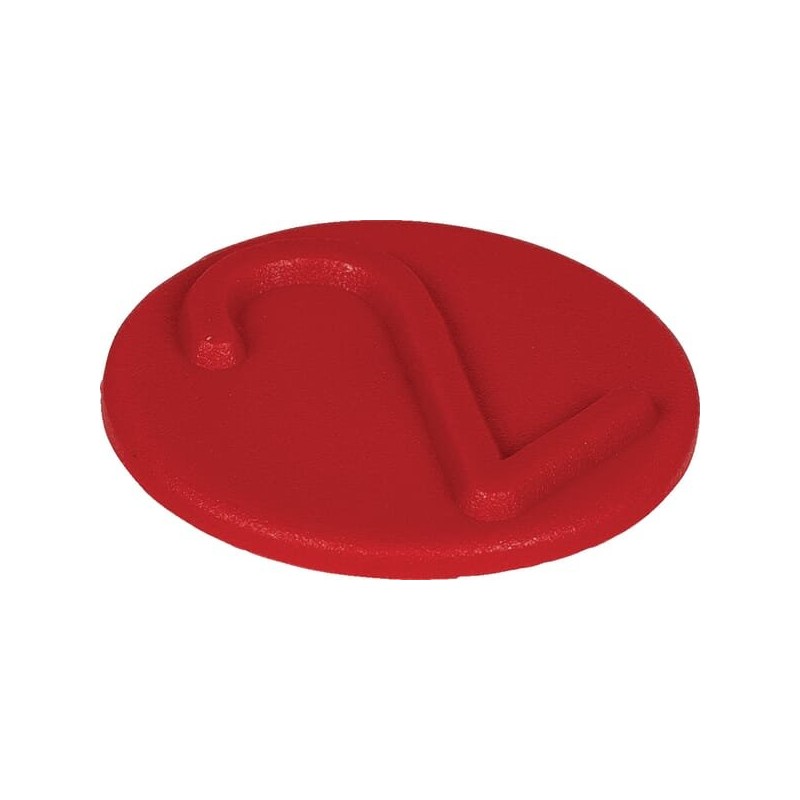 Quick connector cover marking clip, red 2