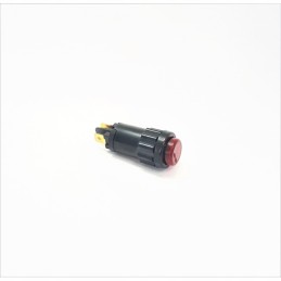 Round red bulb indicator lamp