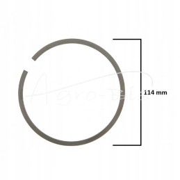 Chrome ring turbo c 385 cone 110x3 0x4 6