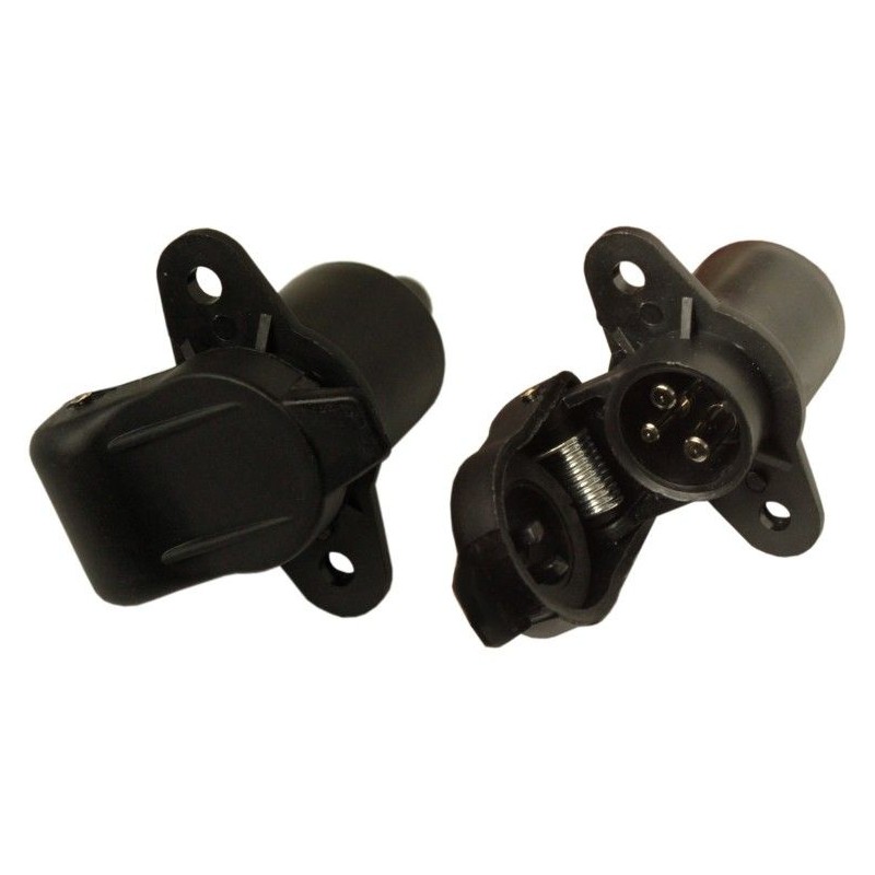 3-pole universal socket 12 24v