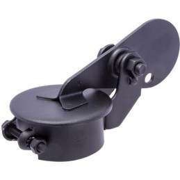 Exhaust pipe muffler flap, diameter 63, 5mm