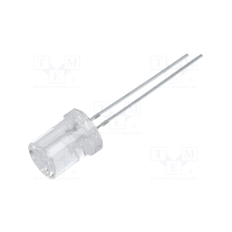 1 pcs x OPTOSUPPLY - OSG5DA83C1A - LED, 8mm, green, 150÷220mcd, 120°, Front: recessed, 2.9÷3.6V