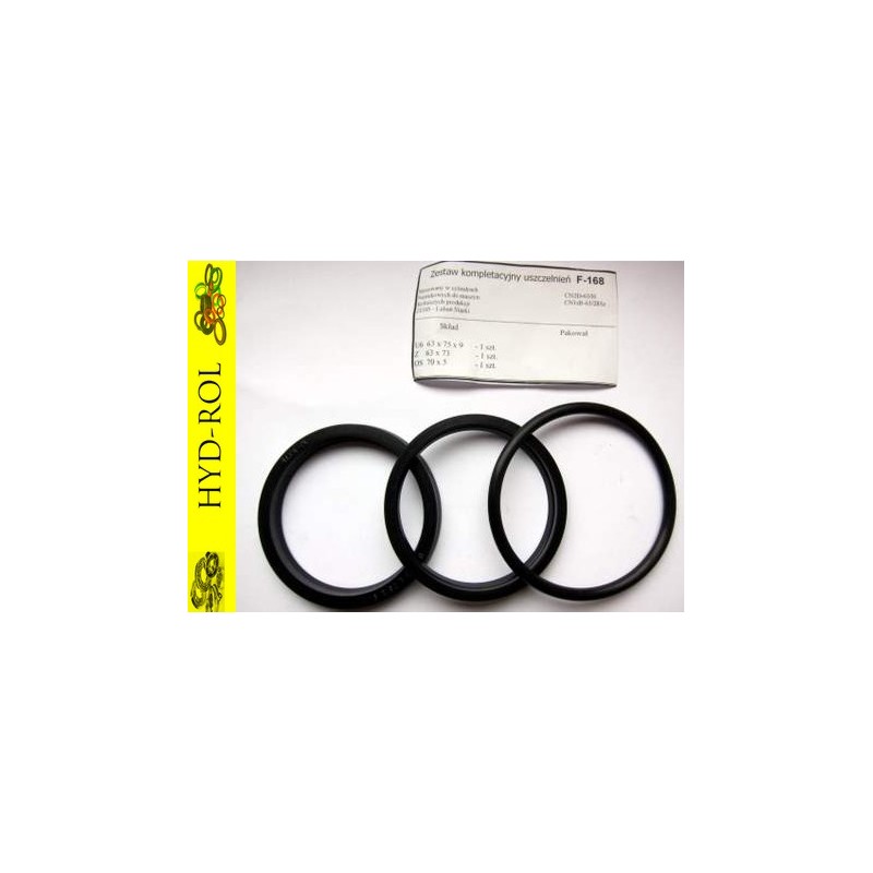 Seals for lifting cylinder tur 1 2 3 f 168