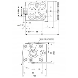 Orbitrol turn 100 on 150n2151 danfoss