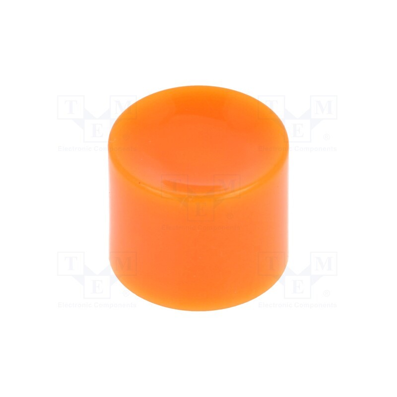 1 pcs x KNITTER-SWITCH - KM 403 - Button, Illumin: none, Body: orange, Mat: ABS, MPA