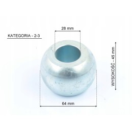 Lift arm ball 28x64x45 1380502060