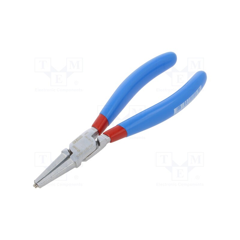 1 pcs x UNIOR - 621205 - Pliers, for circlip, internal, 19÷60mm, Pliers len: 180mm