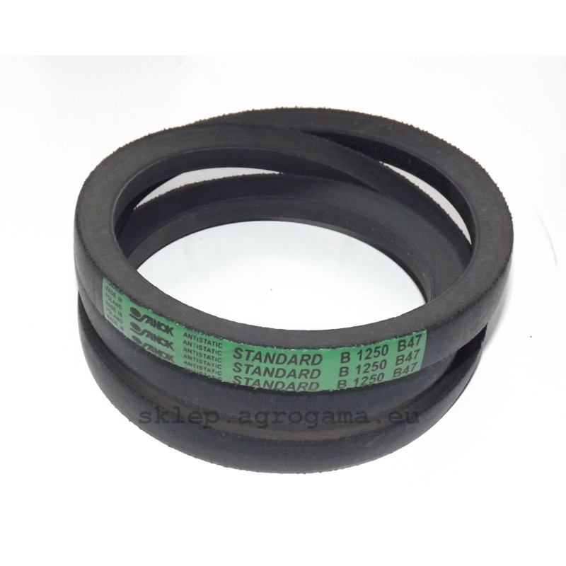 Belt V-belt B 1250 17 x 1250 Stomil Sanok