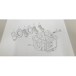 Brake pad pronar zefir 85 original