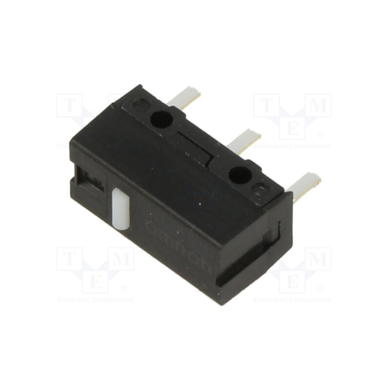2 pcs x OMRON OCB - D2FC-F-7N(20M) - Microswitch SNAP ACTION, 0.001A/6VDC, without lever, SPST-NO