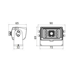 Space observation system, reversing camera 7