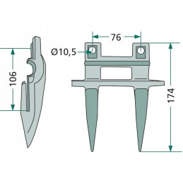 Double bayonet 6 525379720