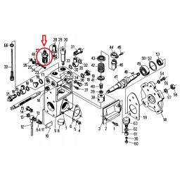 Pressure pipe of the injection pump c 330 p170712