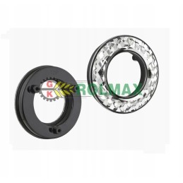 Decorative grooved ring fi98 white la3 23929