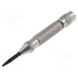 1 pcs x RENNSTEIG - 430129 - Automatic center punch, Ø: 11mm, L: 95mm, steel, Ø: 3.5mm, 20÷50N
