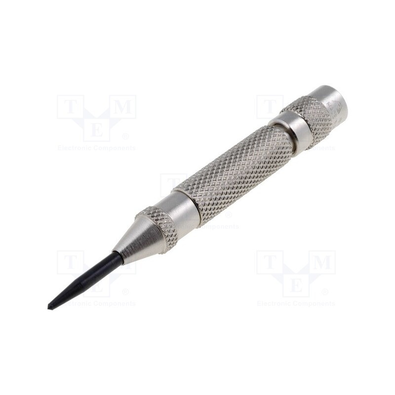 1 pcs x RENNSTEIG - 430129 - Automatic center punch, Ø: 11mm, L: 95mm, steel, Ø: 3.5mm, 20÷50N