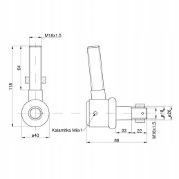 Right steering joint