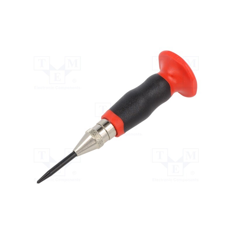 1 pcs x RENNSTEIG - 430 229 - Automatic center punch, Ø: 11mm, L: 95mm, Ø: 3.5mm, 20÷50N
