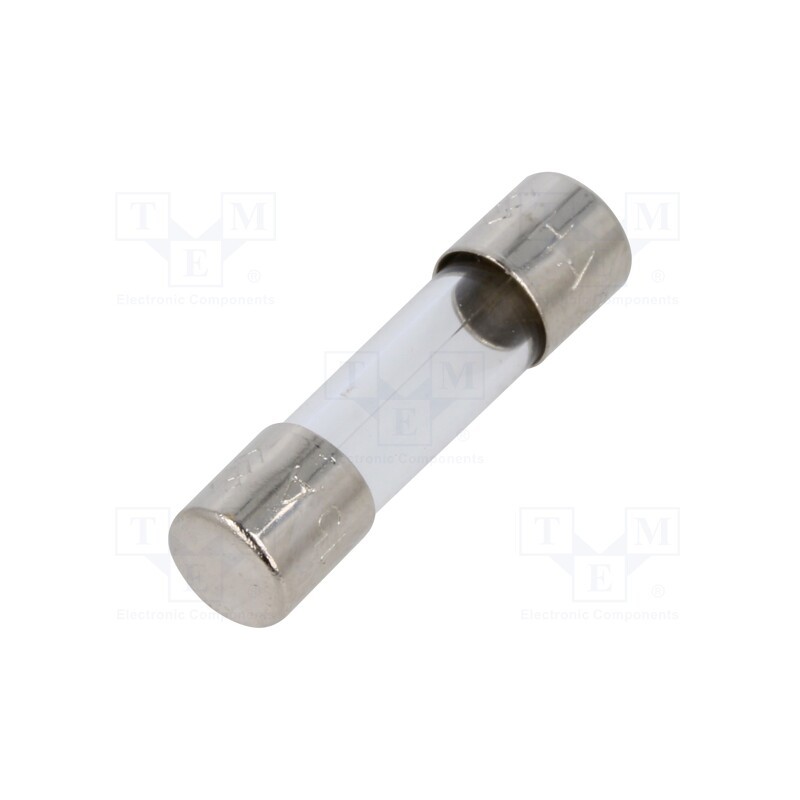 1 pcs x SCHURTER - 7010.346 - Fuse: fuse, quick blow, 3.15A, 125VAC, cylindrical,glass, 5x20mm