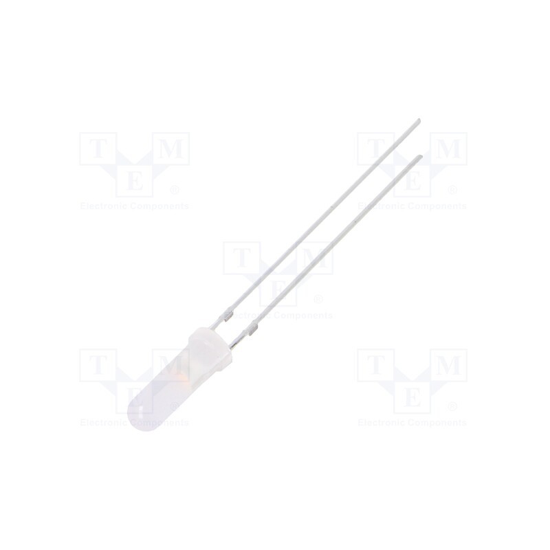 1 pcs x OPTOSUPPLY - OSK5DK6CF2A - LED, 3mm, pink, 220÷330mcd, 150°, Front: convex, 2.7÷3.4V