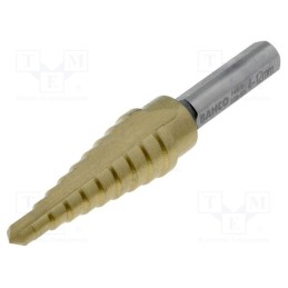 1 pcs x BAHCO - 228-SD - Drill bit, Ø: 4÷12mm, thin tinware, 1/4' (6,3mm), Steps: 9