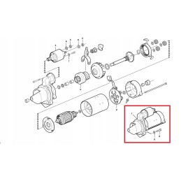 Starter 12v merlo 3513 20405828