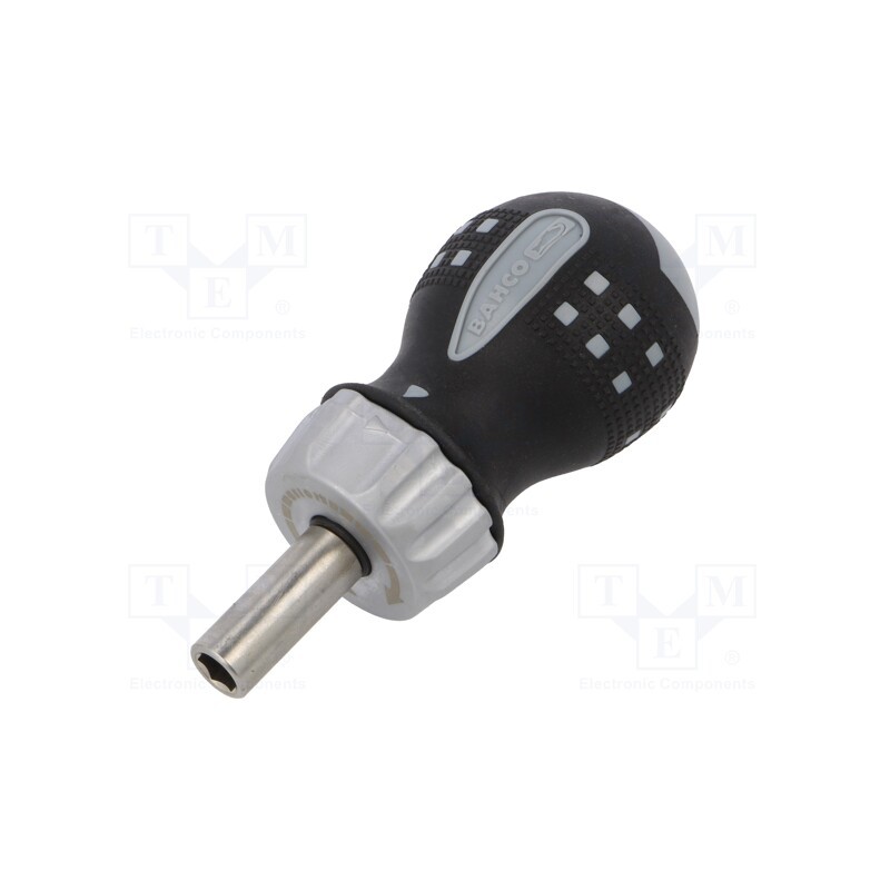 1 pcs x BAHCO - 808050S - Screwdriver handle, with ratchet, Blade length: 68mm