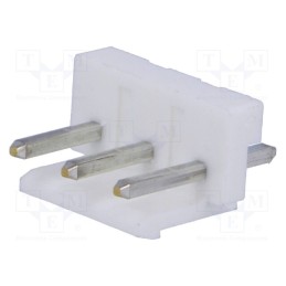 2 pcs x JST - B03P-NV (LF)(SN) - Socket, wire-board, male, 5mm, PIN: 3, white