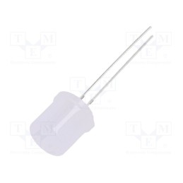 1 pcs x OPTOSUPPLY - OSY5PAA6K2A - LED, 10mm, yellow, 500÷750mcd, 180°, Front: flat, 1.8÷2.6V