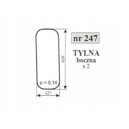 Rear side window mf 255 krotoszyn 247