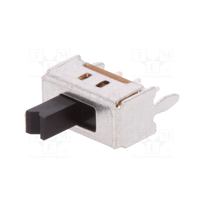5 pcs x C&K - OS102011MS2QN1C - Switch: slide, Pos: 2, SPDT, 0.1A/12VDC, ON-ON, THT, -30÷70°C, OS