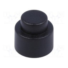 5 pcs x SCHURTER - 862.8226 - Button, round, black, 1241.16