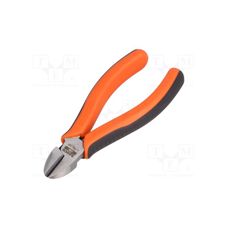 1 pcs x BAHCO - 2171G-140 - Pliers, side,cutting, ergonomic two-component handles, 150mm