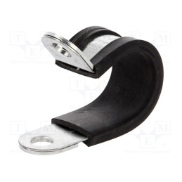 1 pcs x LAPP - 61825392 - Fixing clamp, ØBundle : 24mm, W: 20mm, steel, Ømount.hole: 8.4mm